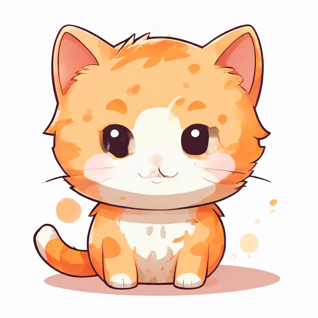 Orange Cat love-pawsona.com